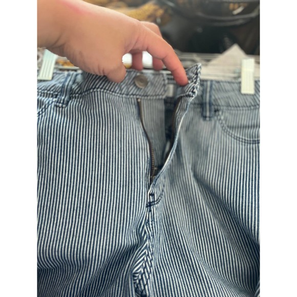 Croft & Barrow Striped Men's Denim Shorts, Strectch, Size 14 - Picture 5 of 5